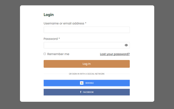 Social Logins