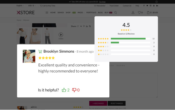 customer reviews advanced