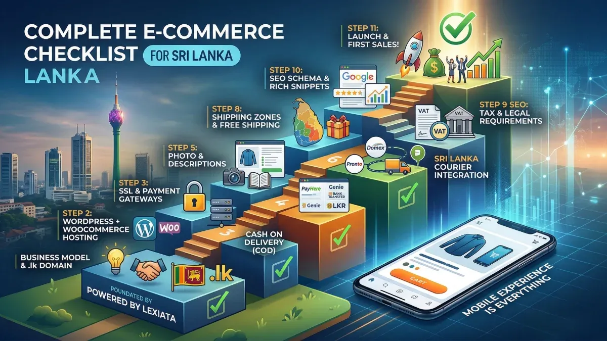 e commerce website 1 | Lexiata Web Design Sri Lanka - 2026