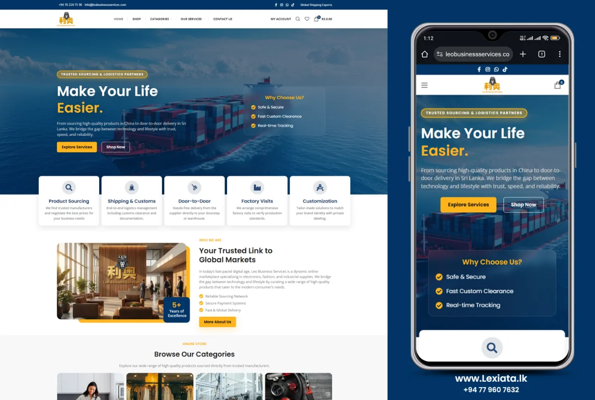leobusinessservices | Lexiata Web Design Sri Lanka - 2026
