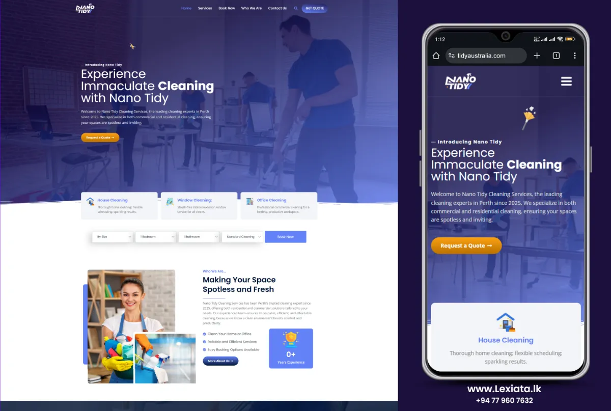tidyaustralia | Lexiata Web Design Sri Lanka - 2026