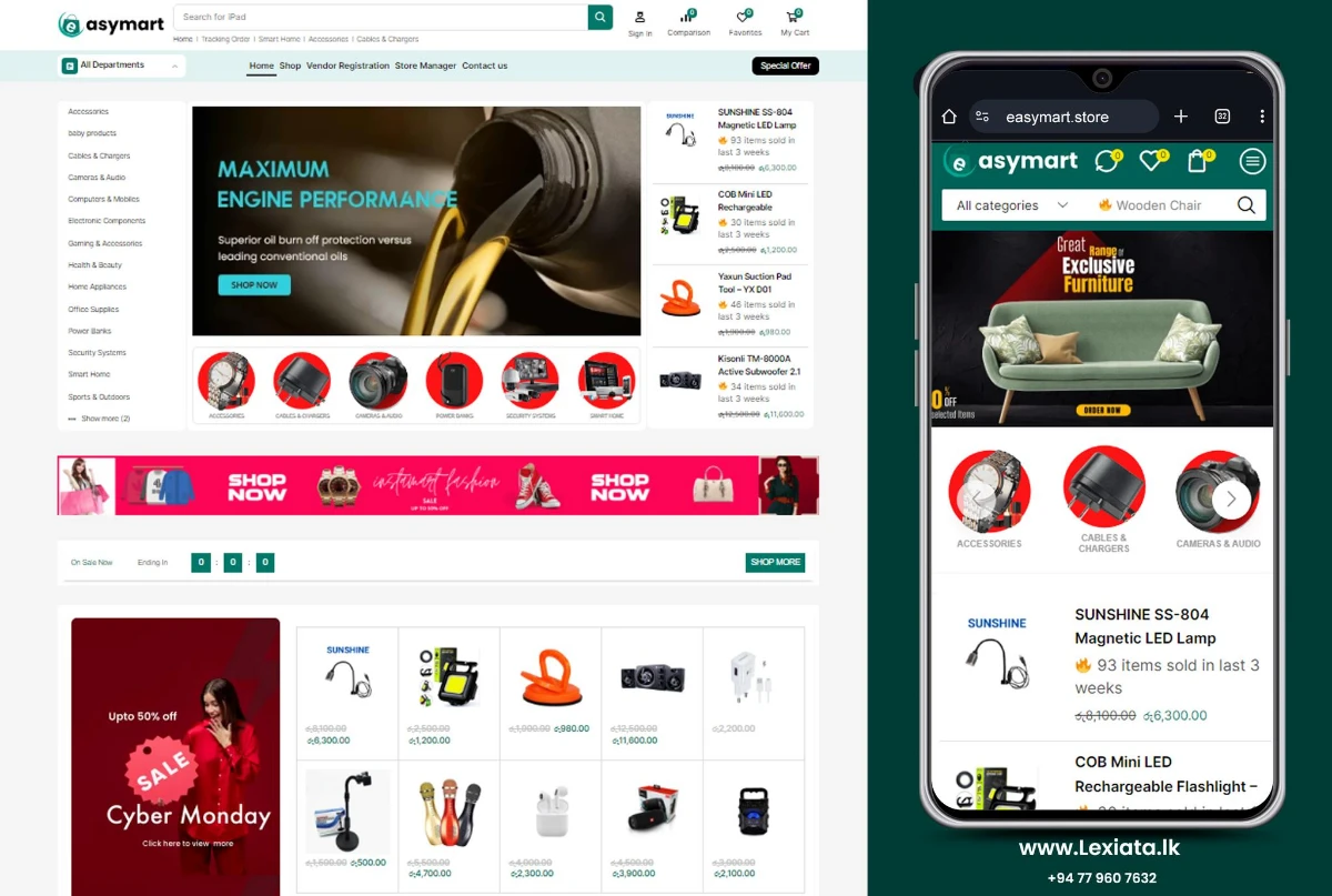 Easymart.store | Lexiata Web Design Sri Lanka - 2026