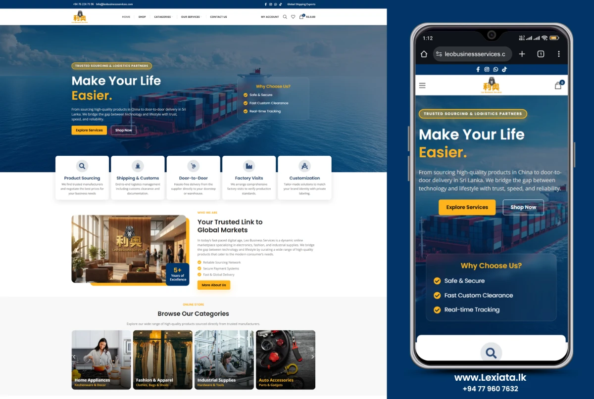 leobusinessservices | Lexiata Web Design Sri Lanka - 2026